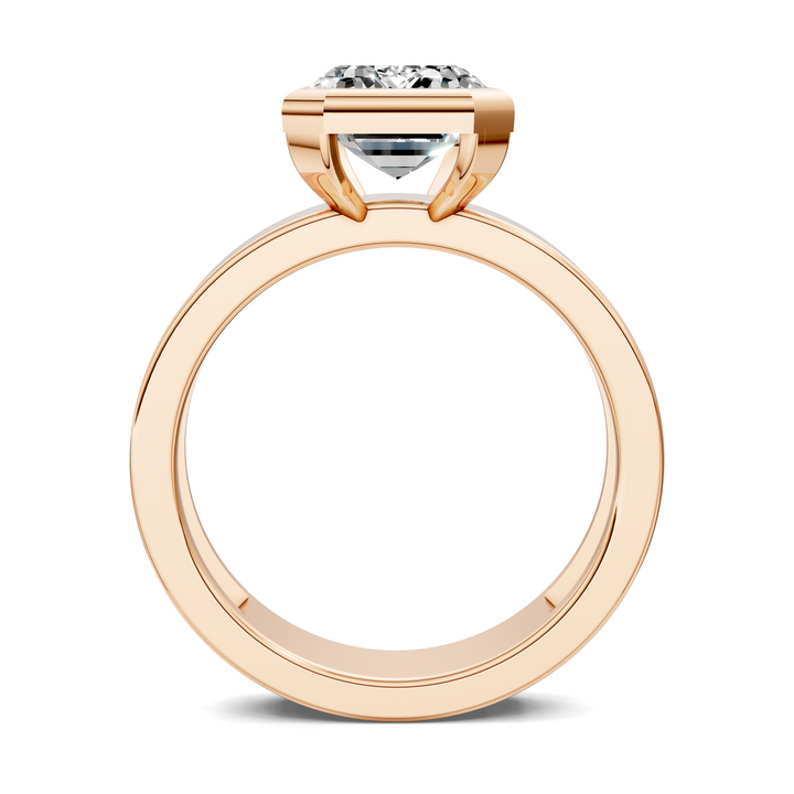 Jackie Bezel Solitaire Ring