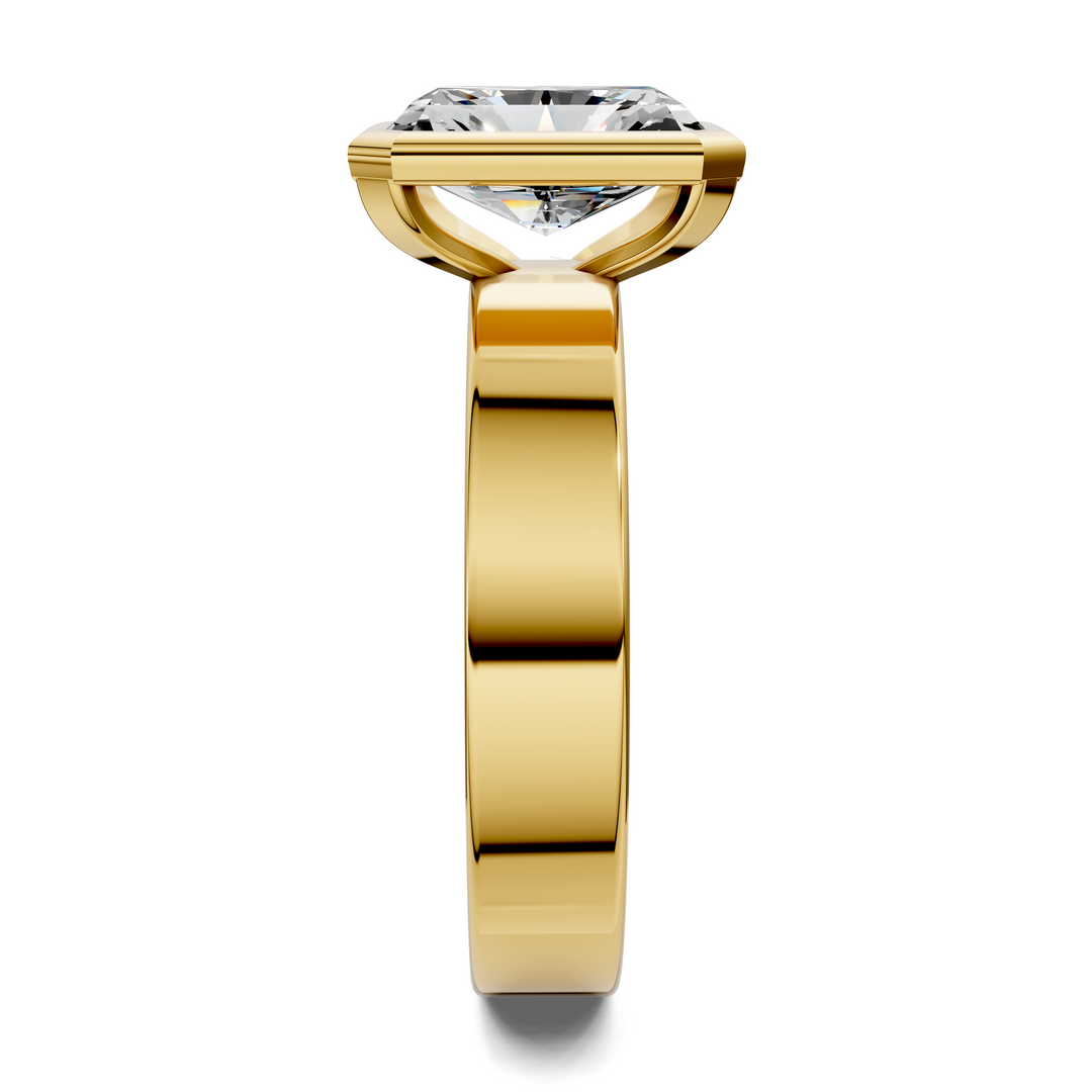 Jackie Bezel Solitaire Ring