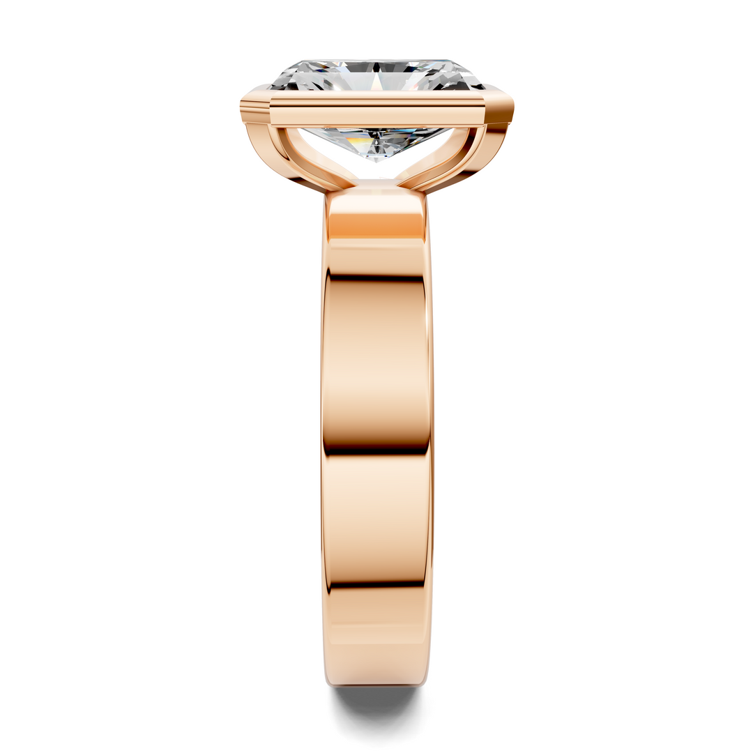 Jackie Bezel Solitaire Ring
