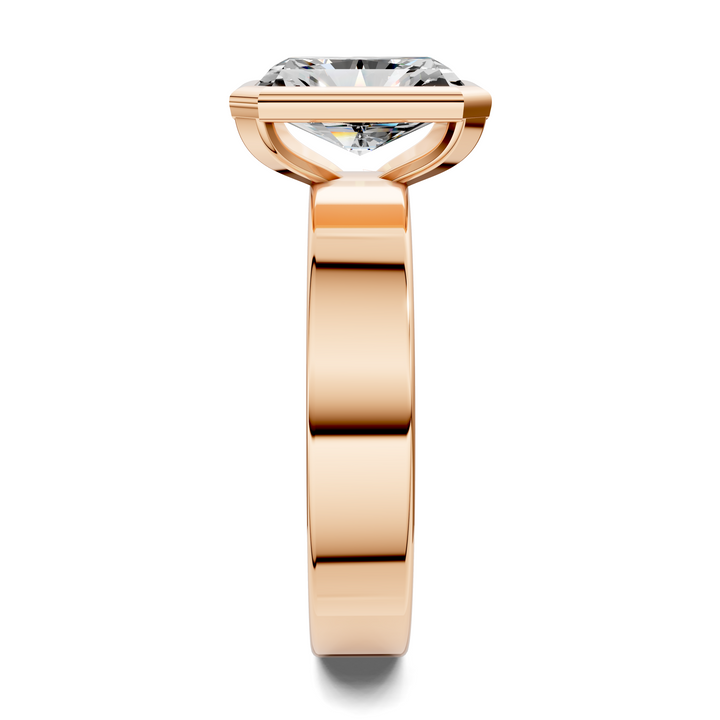 Jackie Bezel Solitaire Ring