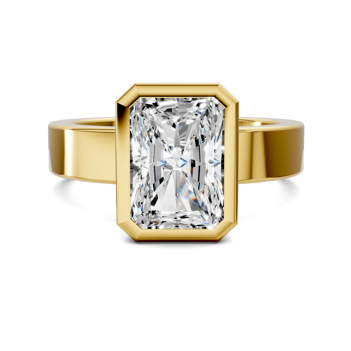 Jackie Bezel Solitaire Ring