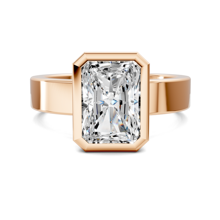 Jackie Bezel Solitaire Ring