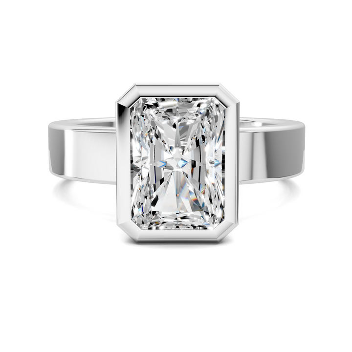 Jackie Bezel Solitaire Ring