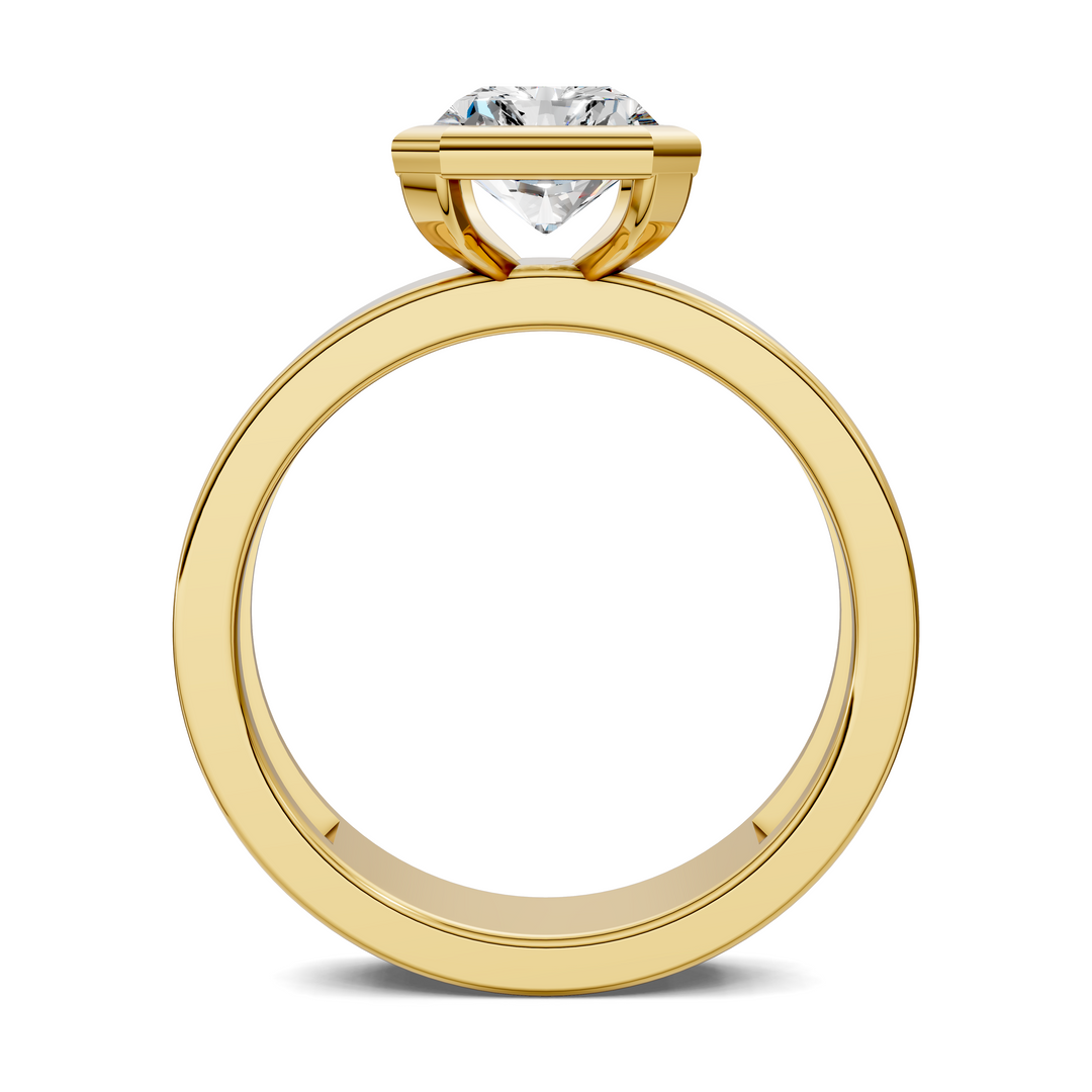 Jackie Bezel Solitaire Ring