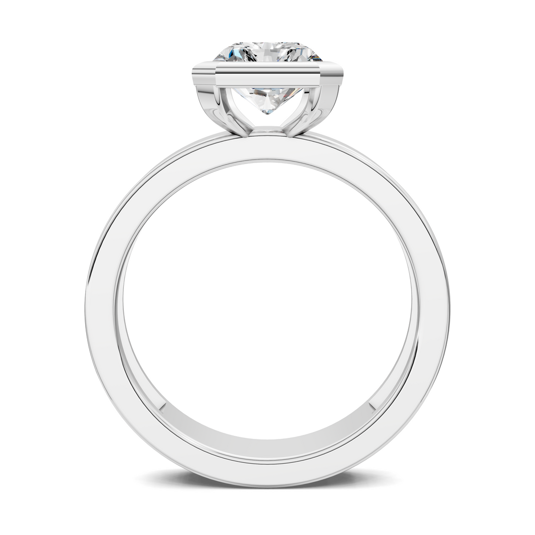 Jackie Bezel Solitaire Ring