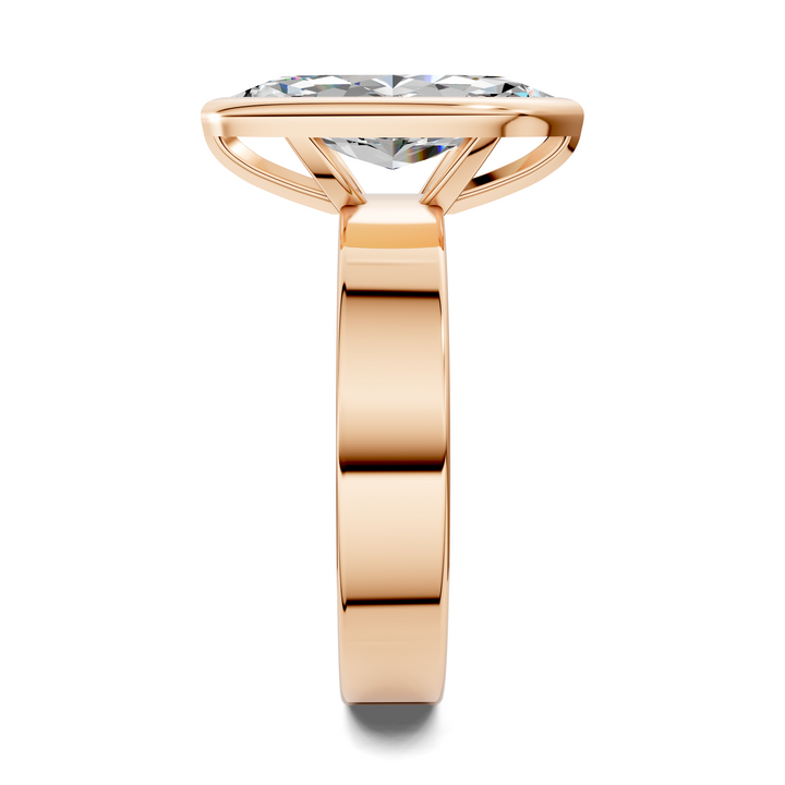 Jackie Bezel Solitaire Ring