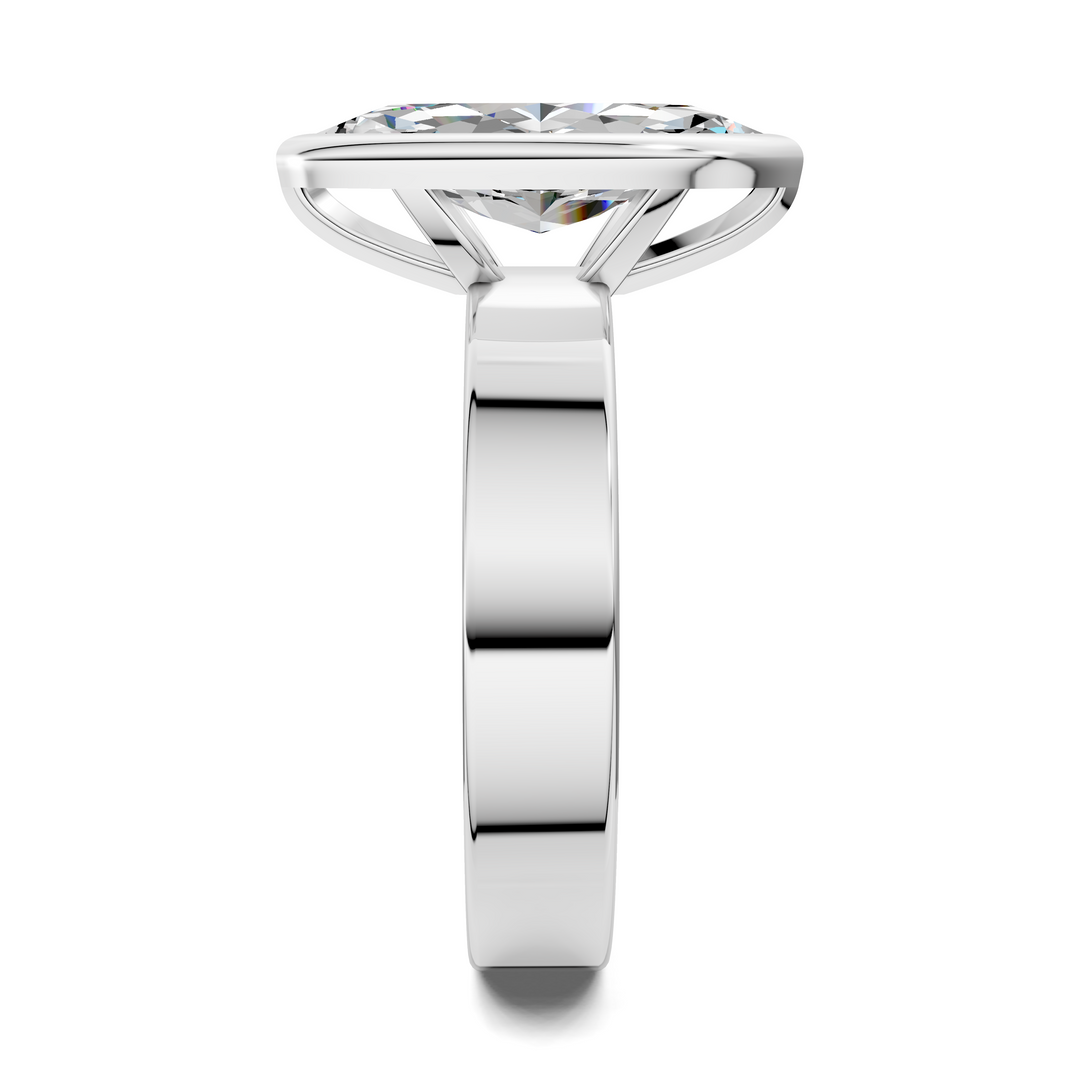 Jackie Bezel Solitaire Ring