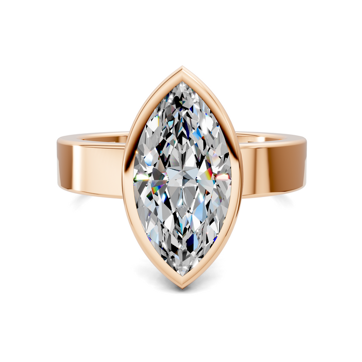 Jackie Bezel Solitaire Ring