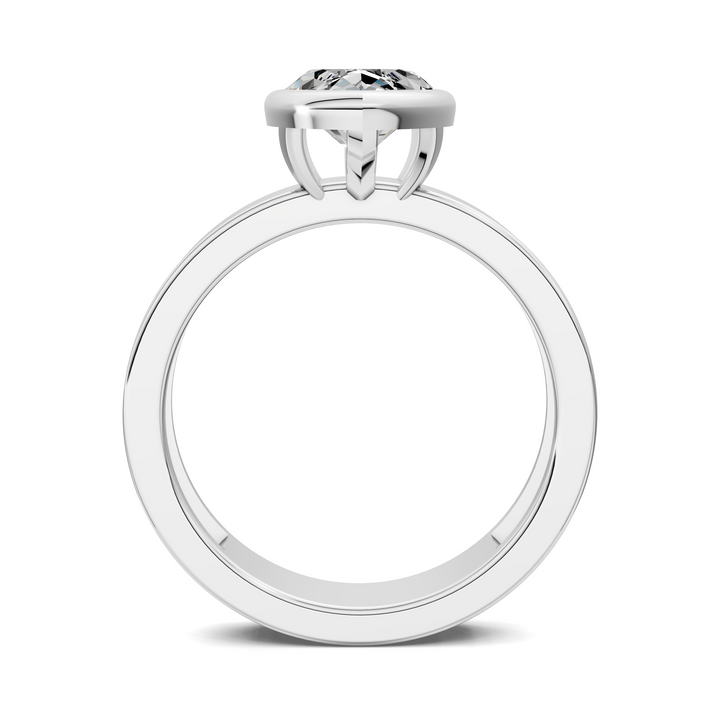 Jackie Bezel Solitaire Ring