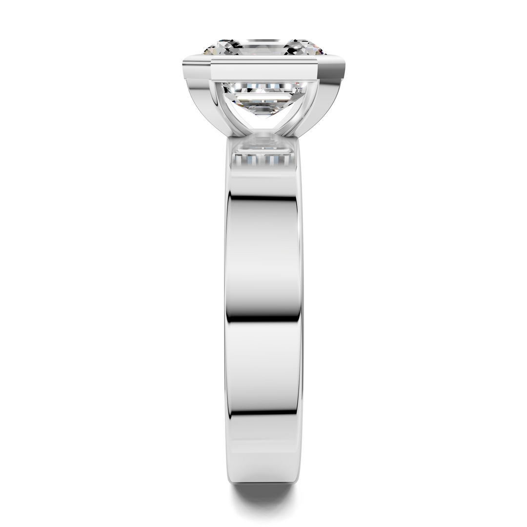 Jackie Bezel Solitaire Ring
