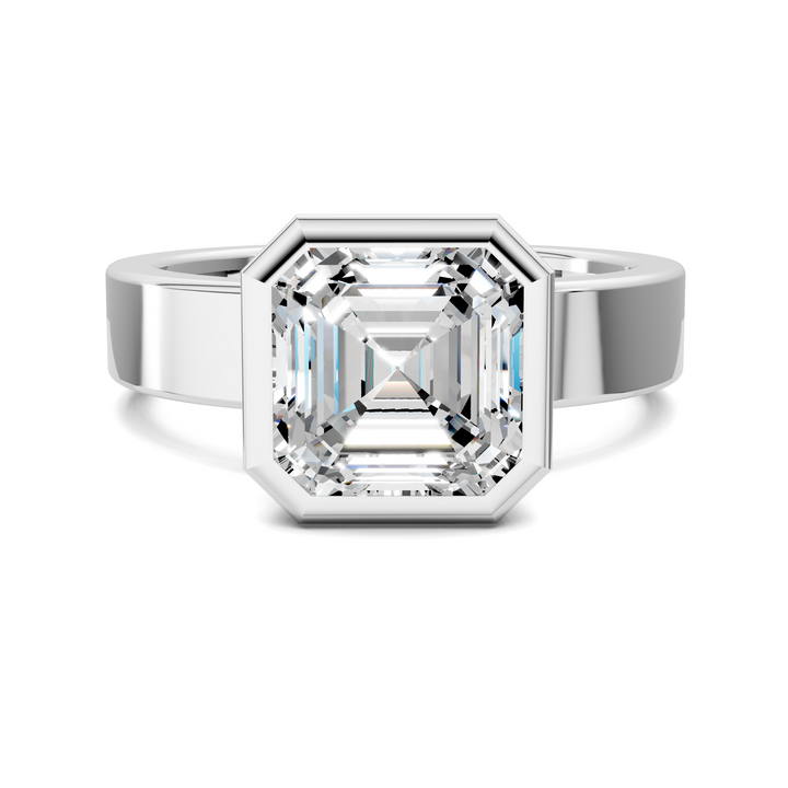 Jackie Bezel Solitaire Ring