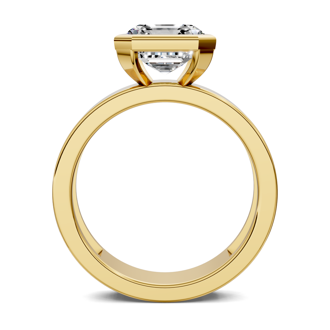 Jackie Bezel Solitaire Ring