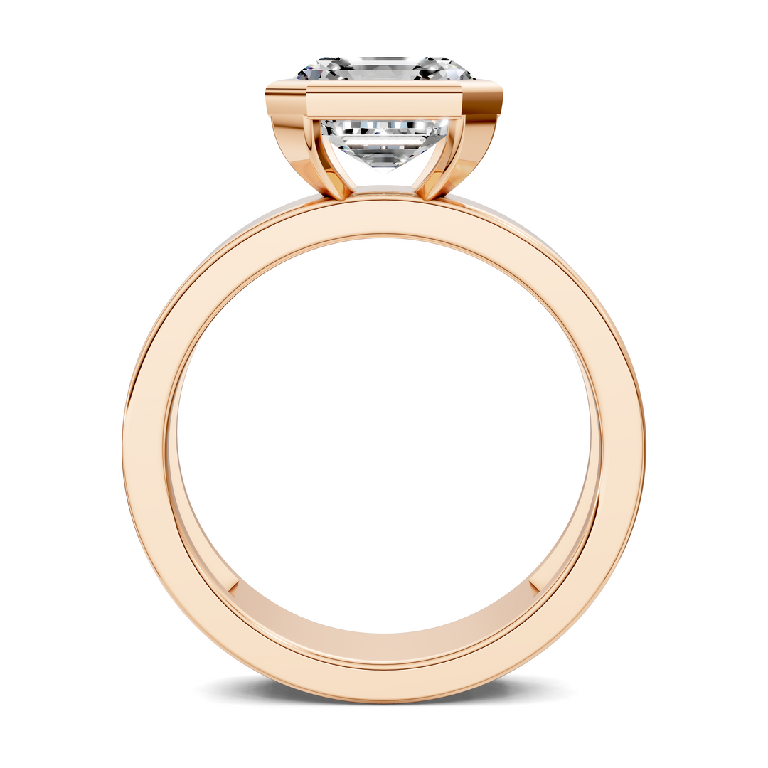 Jackie Bezel Solitaire Ring
