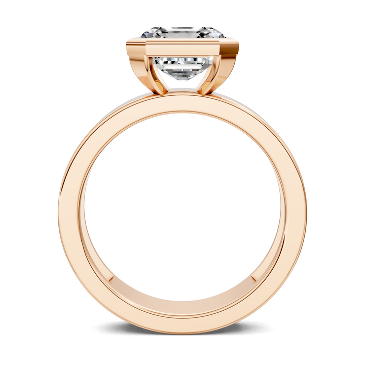 Jackie Bezel Solitaire Ring