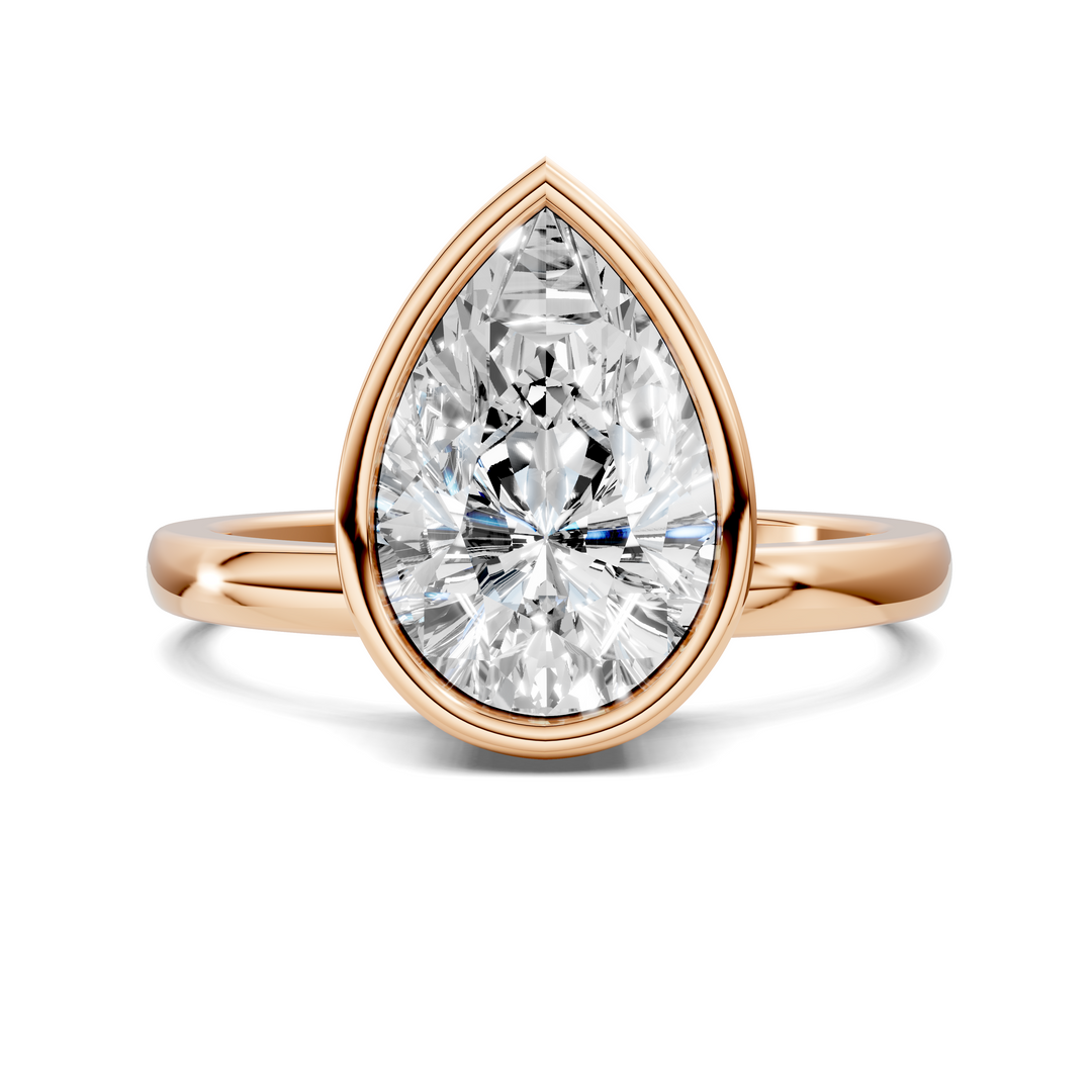 Jennie Bezel Solitaire Ring Setting