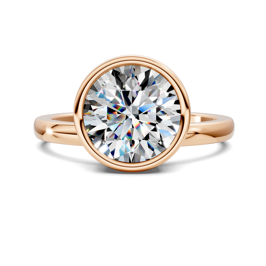 Jennie Bezel Solitaire Ring Setting