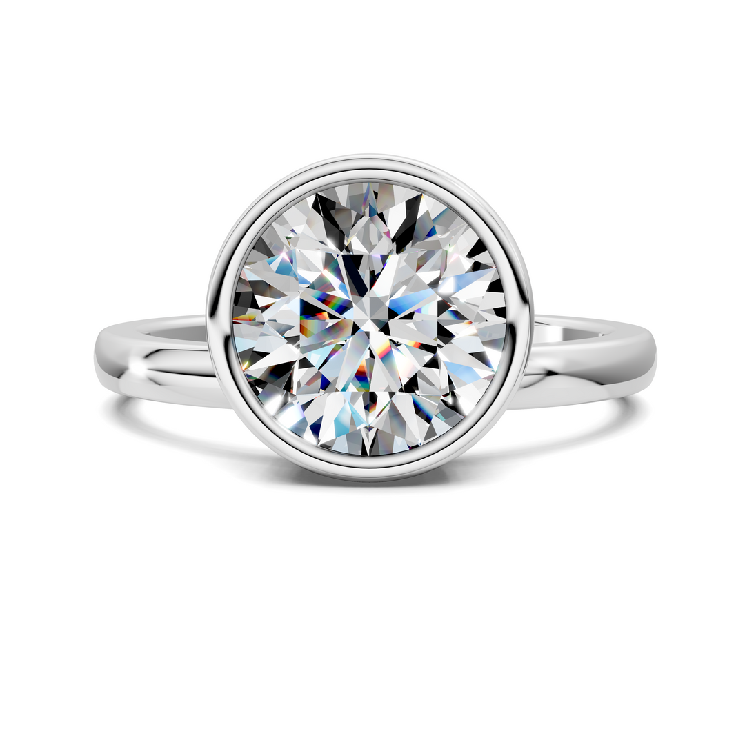 Jennie Bezel Solitaire Ring Setting