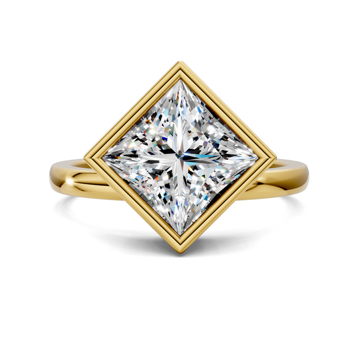 Jennie Bezel Solitaire Ring Setting