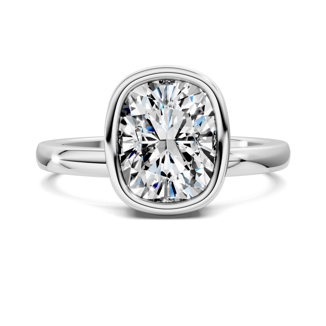 Jennie Bezel Solitaire Ring Setting