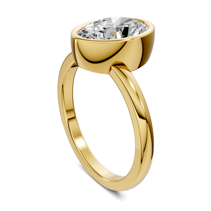 Jennie Bezel Solitaire Ring Setting