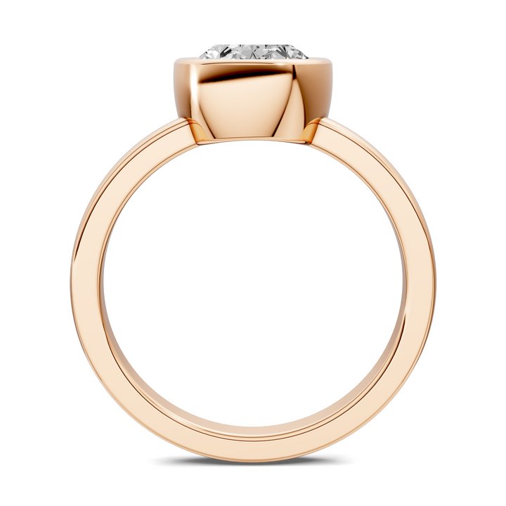 Jennie Bezel Solitaire Ring Setting