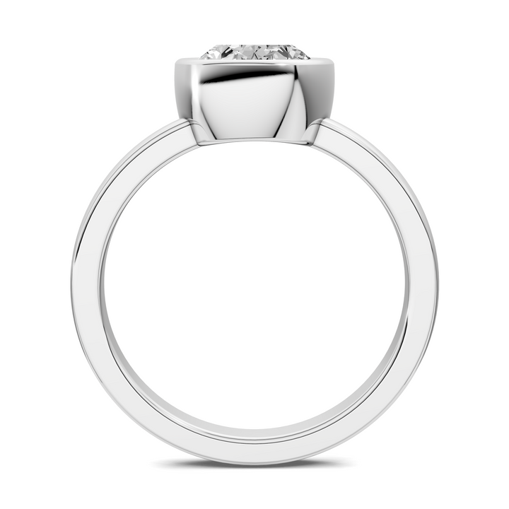 Jennie Bezel Solitaire Ring Setting