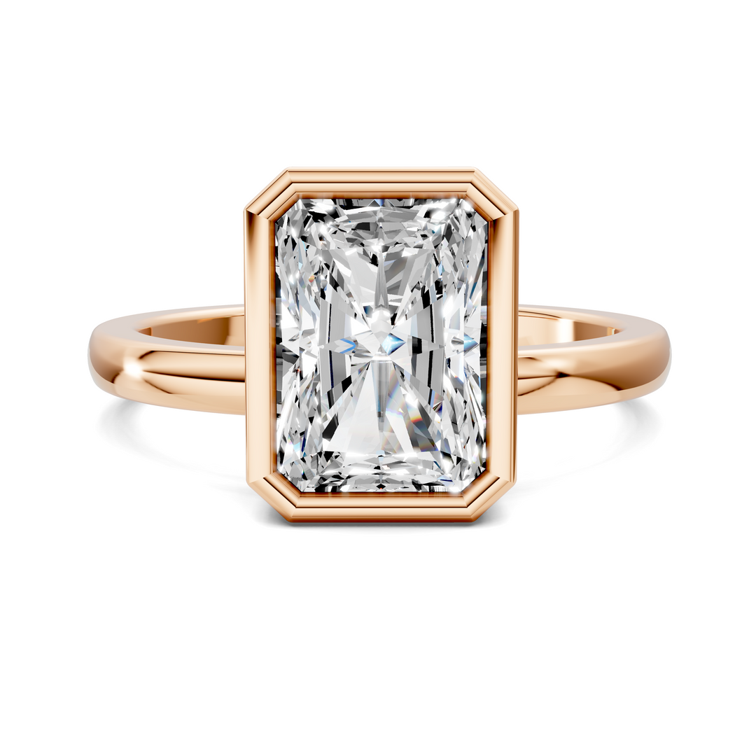 Jennie Bezel Solitaire Ring Setting