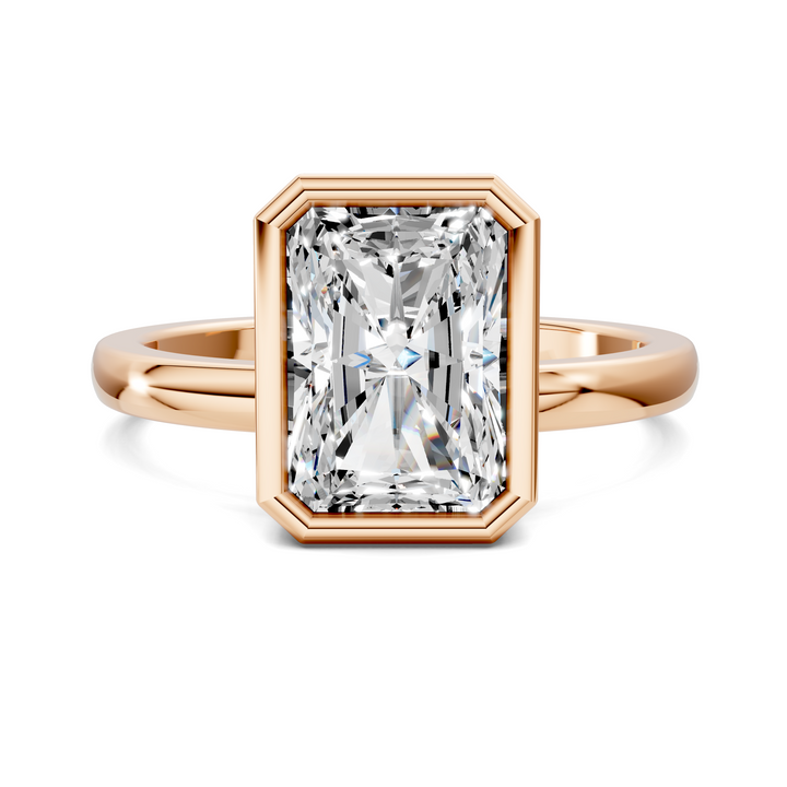Jennie Bezel Solitaire Ring Setting