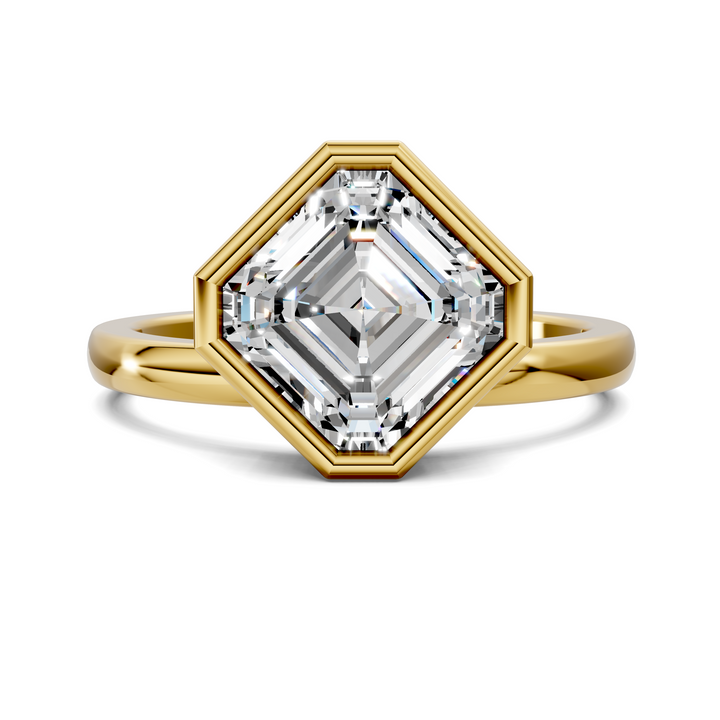 Jennie Bezel Solitaire Ring Setting