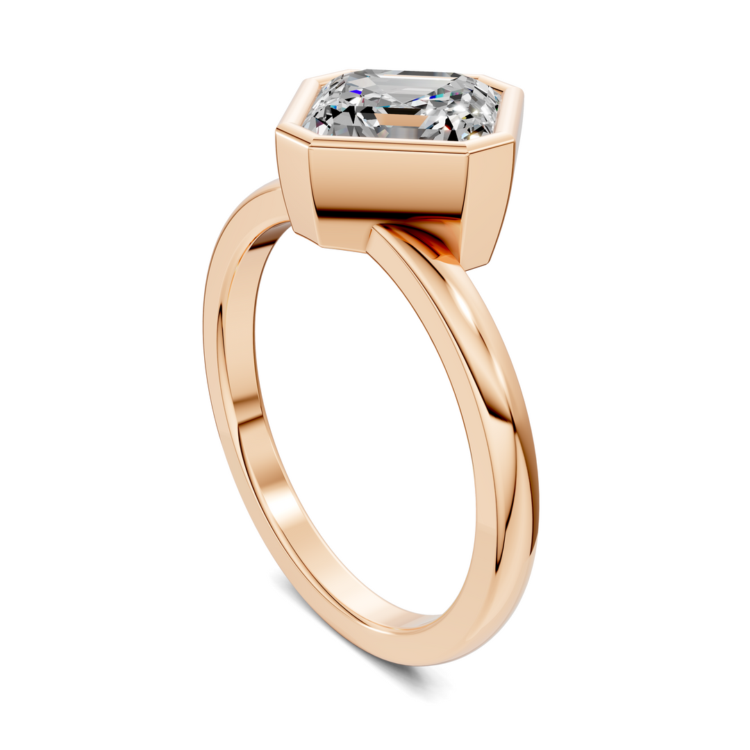 Jennie Bezel Solitaire Ring Setting