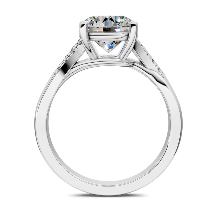 Destiny Twisted Pavé Ring