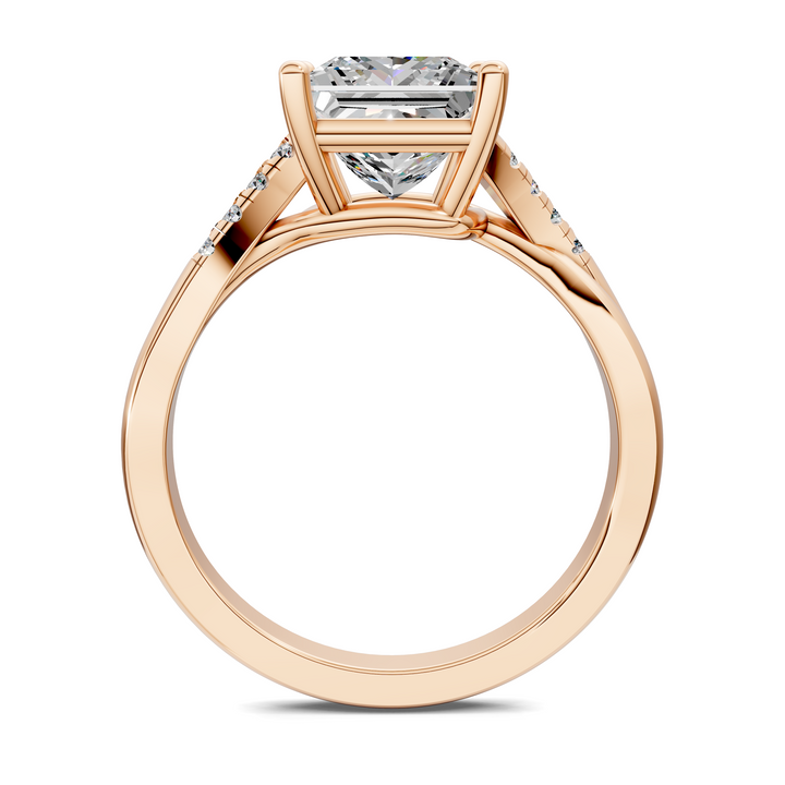 Destiny Twisted Pavé Ring