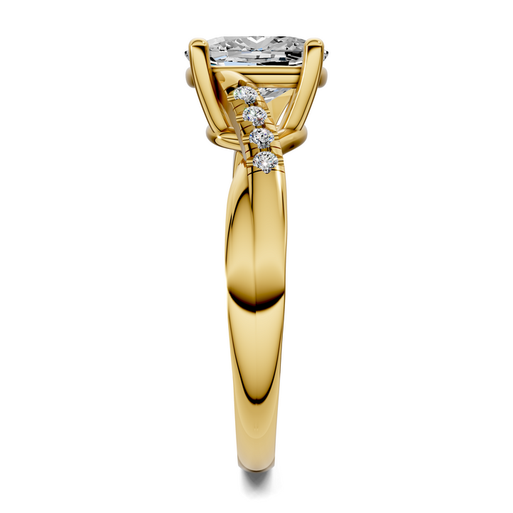 Destiny Twisted Pavé Ring