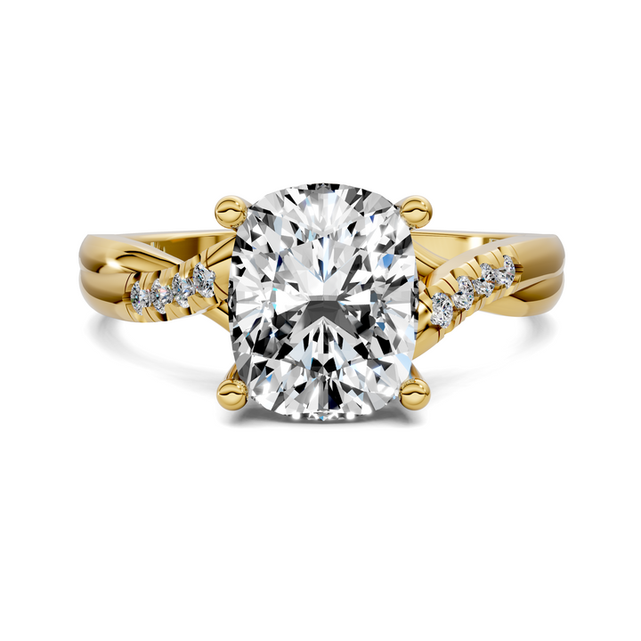 Destiny Twisted Pavé Ring