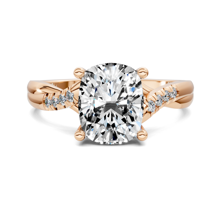 Destiny Twisted Pavé Ring