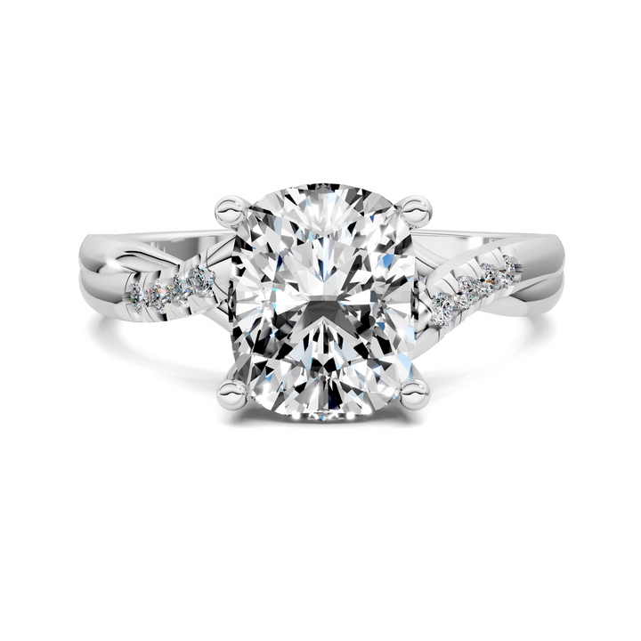 Destiny Twisted Pavé Ring