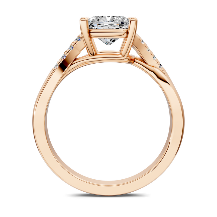 Destiny Twisted Pavé Ring