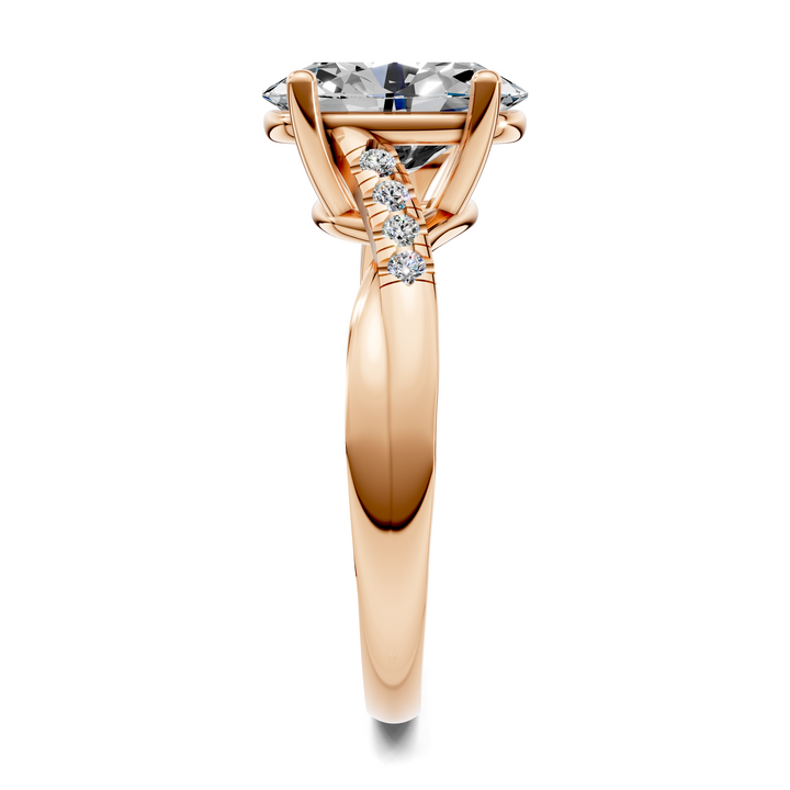 Destiny Twisted Pavé Ring