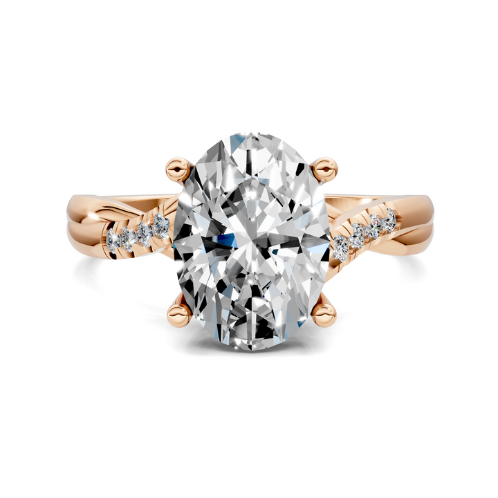 Destiny Twisted Pavé Ring