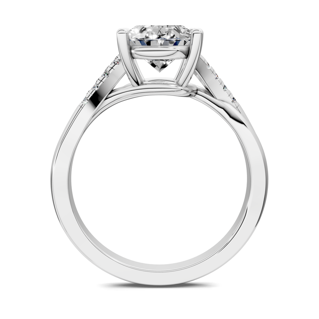 Destiny Twisted Pavé Ring