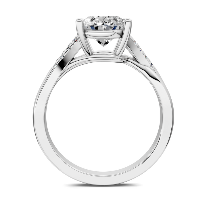Destiny Twisted Pavé Ring