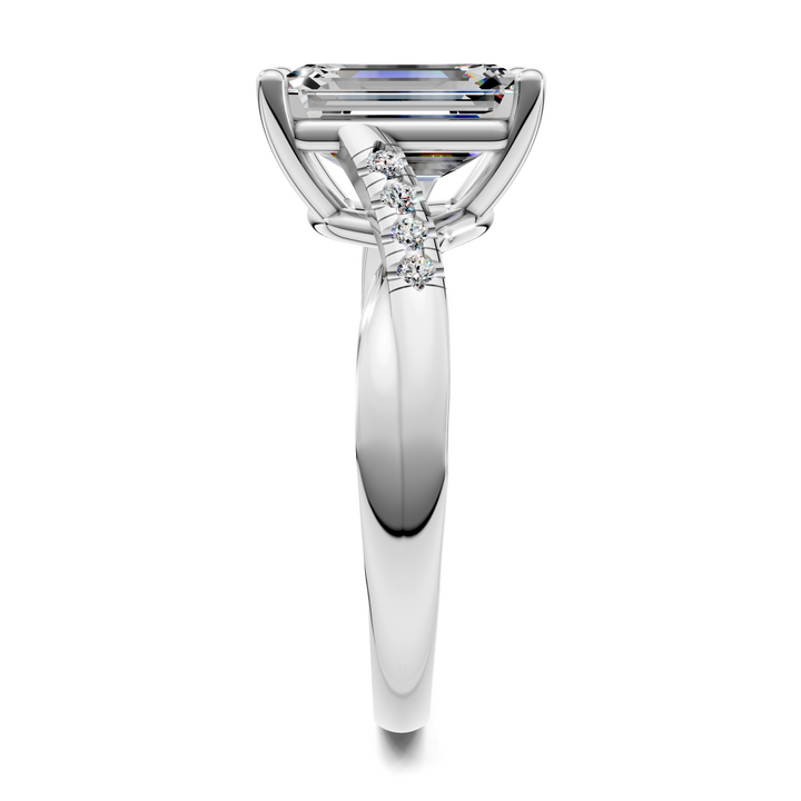 Destiny Twisted Pavé Ring