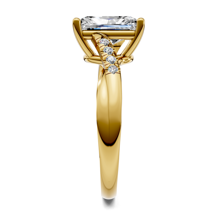 Destiny Twisted Pavé Ring