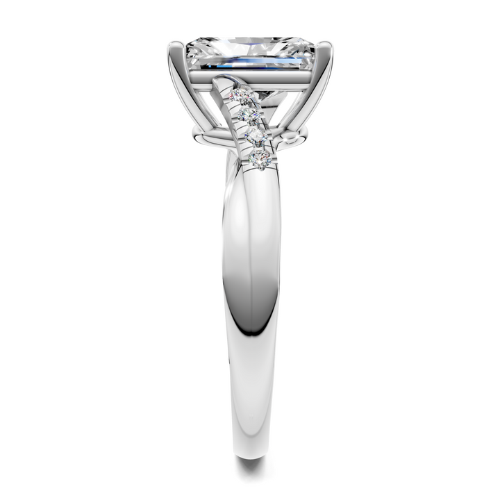 Destiny Twisted Pavé Ring