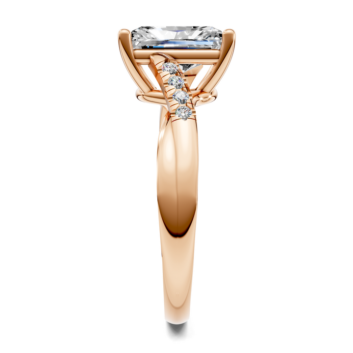 Destiny Twisted Pavé Ring