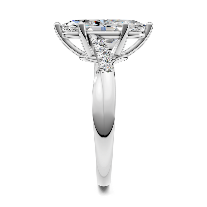 Destiny Twisted Pavé Ring
