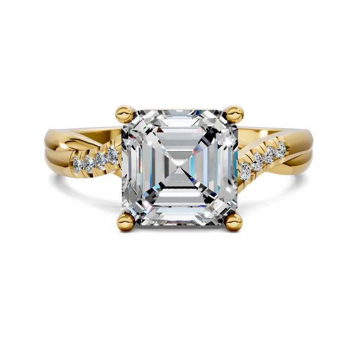 Destiny Twisted Pavé Ring