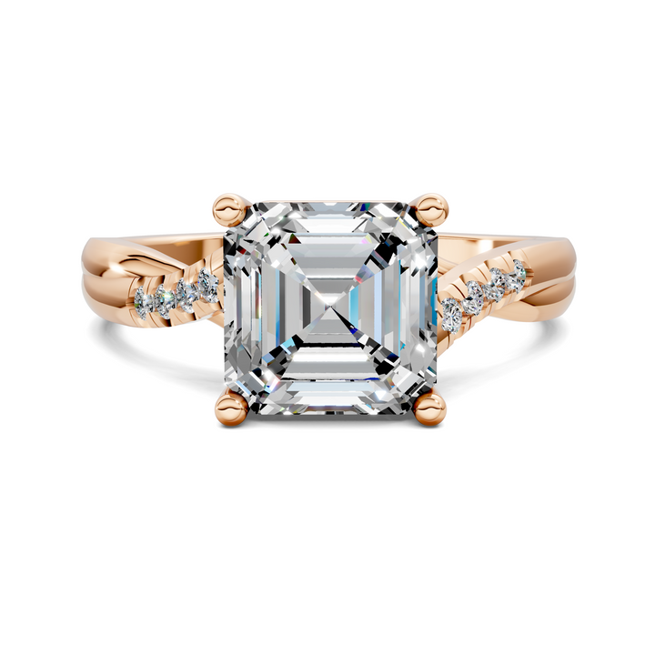 Destiny Twisted Pavé Ring