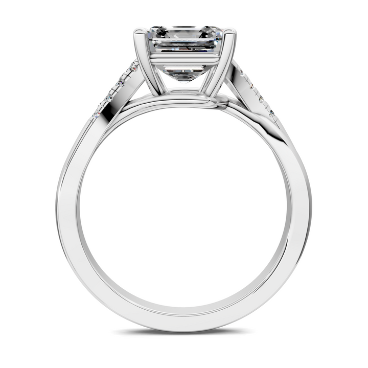 Destiny Twisted Pavé Ring