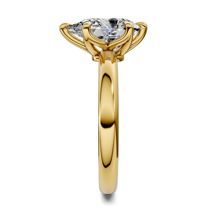 Leanne Floral Basket Ring